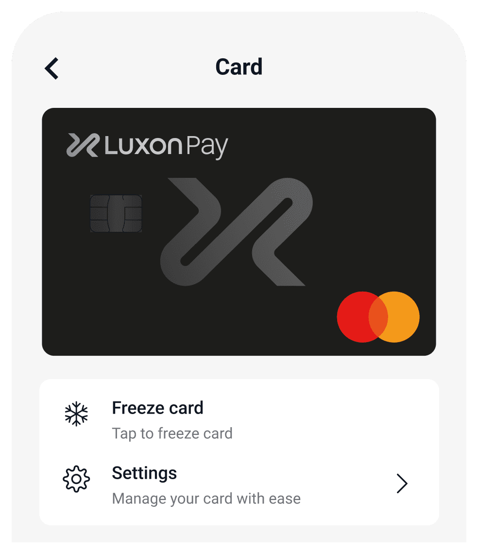 Get started with Luxon Pay