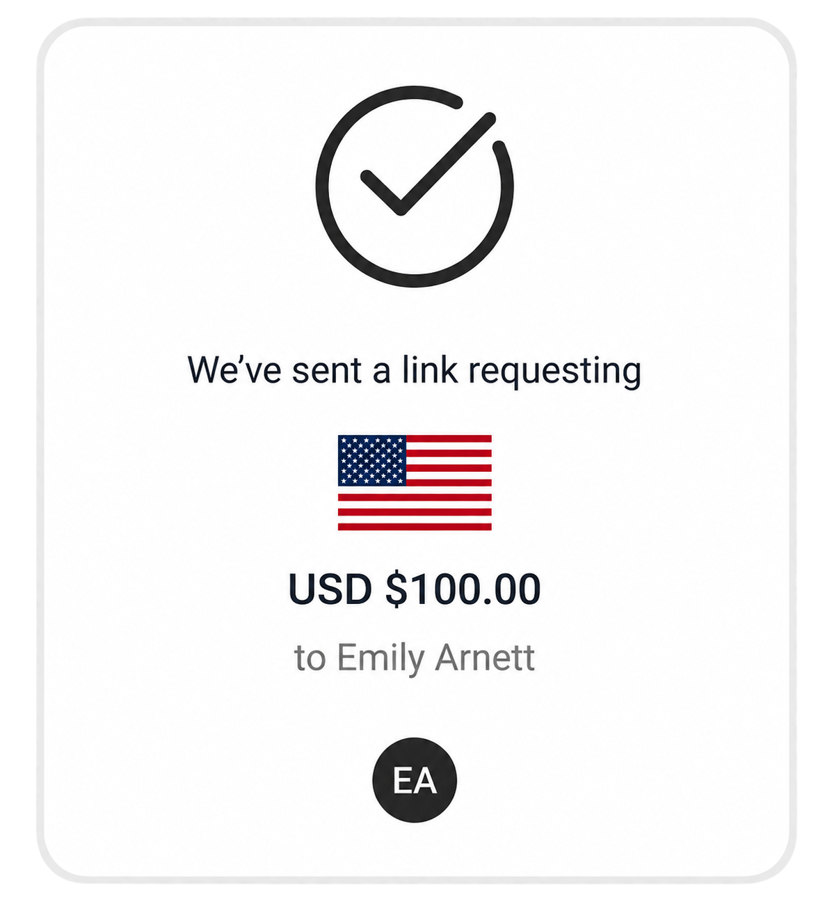 Request money from your contacts